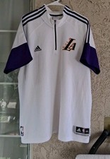 Camiseta Adidas Los Angeles Lakers 2014 manga curta aquecimento GG, usado comprar usado  Enviando para Brazil
