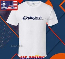 Nova Camisa Logotipo Playtech Camiseta Engraçada Americana EUA Unissex Tamanho P-5XL comprar usado  Enviando para Brazil