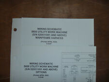 Diagrama de fiação elétrica manual Bobcat 5600 máquina de trabalho utilitário 520511001 UP comprar usado  Enviando para Brazil