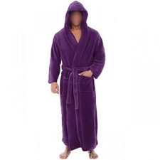 Men hooded bathrobe d'occasion  Expédié en Belgium