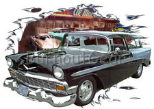 1956 black chevy for sale  Carmichael