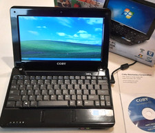 Coby 10" Intel Atom N455 1.66GHz 1GB RAM 250GB HDD Windows XP Pro SP3 - BAT BAD comprar usado  Enviando para Brazil