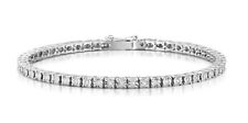 Bracciale tennis argento usato  Calvizzano