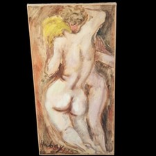 Oil wood painting d'occasion  Expédié en Belgium