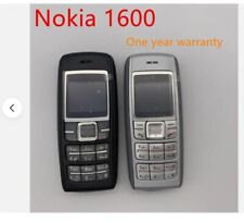 Telefone Nokia 1600 original preto-prata banda dupla clássico 2G GSM GSM 900/1800 comprar usado  Enviando para Brazil