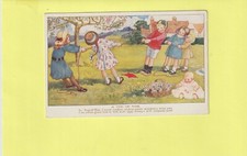 CPA ILLUSTRATEUR COTE M. SOWERLY LES ENFANTS TIRENT A LA CORDE BEBE AVEC PANIER comprar usado  Enviando para Brazil