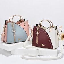 Bolsa satchel de couro feminina tiracolo bolsa pequena bolsa carteiro ombro comprar usado  Enviando para Brazil