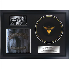 Bon Jovi – Nova Jersey / Rock Memorabilia /LP/ Lembrança em moldura preta / para fãs comprar usado  Enviando para Brazil