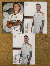 Używany, 3X Toni Kross Karta z autografem Ręcznie podpisana DFB/Real Madryt/EM/WM!!! Rzadka!!! na sprzedaż  Wysyłka do Poland