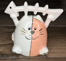 Spardose katze fischgräte gebraucht kaufen  Dresden