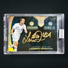 2018 Panini Eminence Landon Donovan Joias da Coroa Diamante Platina Auto #2/5 comprar usado  Enviando para Brazil