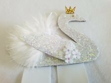 Sparkly swan bow for sale  CHORLEY