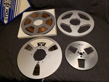 Usado, 10 em 7" Metal Maxell Akai 1/4 Carretel de Fita de Áudio para Carretel Gravador Deck Alumínio Antigo comprar usado Usado, 10 em 7" Metal Maxell Akai 1/4 Carretel de Fita de Áudio para Carretel Gravador Deck Alumínio Antigo comprar usado  Enviando para Brazil