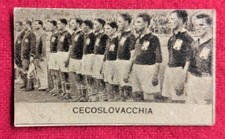 Cecoslovacchia calcio 1934 usato  Seniga