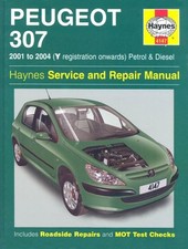 Peugeot 307 Petrol and Diesel Service and Repair Manual: 2001-2004 (Haynes Servi comprar usado  Enviando para Brazil