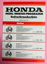 Stück honda moped gebraucht kaufen  Wiesloch