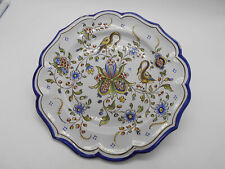 Assiette oiseaux faïence d'occasion  Saint-Calais