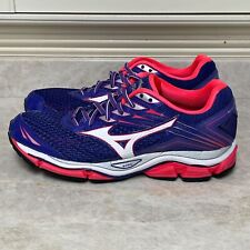 Tênis de corrida Mizuno Wave Enigma-6 feminino 10 roxo rosa com cadarço, usado comprar usado  Enviando para Brazil