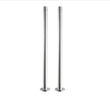 Chrome effect standpipes for sale  CHESTERFIELD