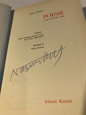 Hikmet firma autografa usato  Italia