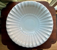 Large white fluted for sale  Harwich