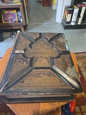 Usado, Antique holy bible with Clasps Old New Testaments John Russell Portland Maine  comprar usado  Enviando para Brazil