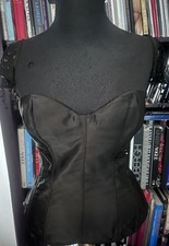 Fredericks Of Hollywood Corset Dreamy Black • Tamanho 34C com boné adorável comprar usado  Enviando para Brazil