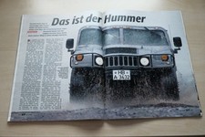Auto Motor Sport AMS 18/1998 Hummer H1 6.5 V8 mit 197PS im Fahrbericht auf 6 Sei comprar usado  Enviando para Brazil