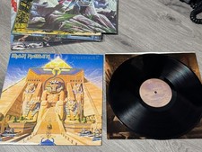 IRON MAIDEN-POWERSLAVE 1984 CAPITOL RECORDS LP SJ-512321  - nice shape comprar usado  Enviando para Brazil