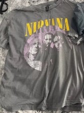 Nirvana shirt oversized for sale  SOUTHAMPTON