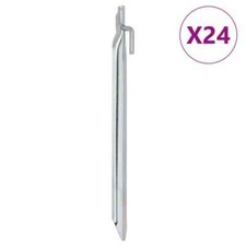 Piquets tente 24pcs d'occasion  Clermont-Ferrand-