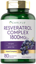 Resveratrol supplement 1800mg for sale  Melville