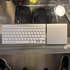 Usado, Teclado e trackpad sem fio Bluetooth Apple Magic genuíno modelo A1314 e A1339 comprar usado  Enviando para Brazil