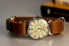 Relógio de pulso POBEDA aviador relógio militar soviético relógio legal da URSS comprar usado  Enviando para Brazil