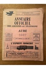 Aube 1967 annuaire d'occasion  Rouffach