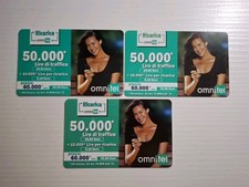 Schede telefoniche omnitel usato  Italia