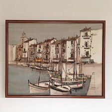 Tableau huile toile d'occasion  Septèmes-les-Vallons