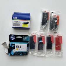 Tintas de impressora Calidad HP Tecor pacote a granel - Lote 8 tintas - variedade de impressoras - comprar usado  Enviando para Brazil