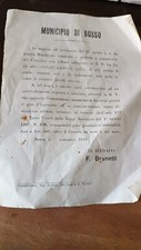 Volantino municipio busso usato  Isernia