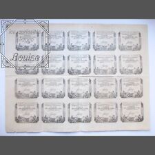 Planche assignats sols. d'occasion  Carcassonne