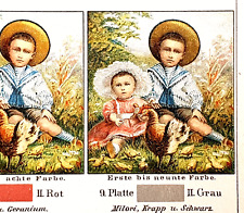 Alte lithographie chromolithog gebraucht kaufen  Monheim