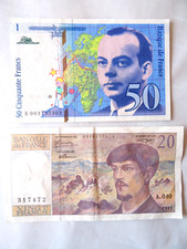 Billets francs 1992 d'occasion  Lagny-sur-Marne