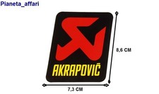 Adesivo scarico akrapovic usato  Torano Castello