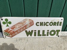 Plaque émaillée chicorée d'occasion  Surgères