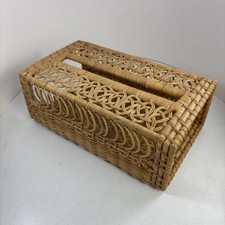 Vintage woven wicker for sale  Manchester