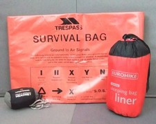 Backpacking survival bag for sale  LOCHGELLY