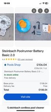 Steinbeck pool robotic for sale  TUNBRIDGE WELLS