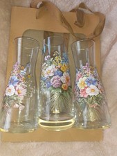 Set glass bud for sale  YEOVIL