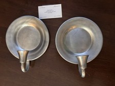 Pair vintage pewter for sale  Tampa