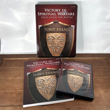 Victory In Spiritual Warfare Field Guide For Battle, Tony Evans DVD Bible Study comprar usado  Enviando para Brazil